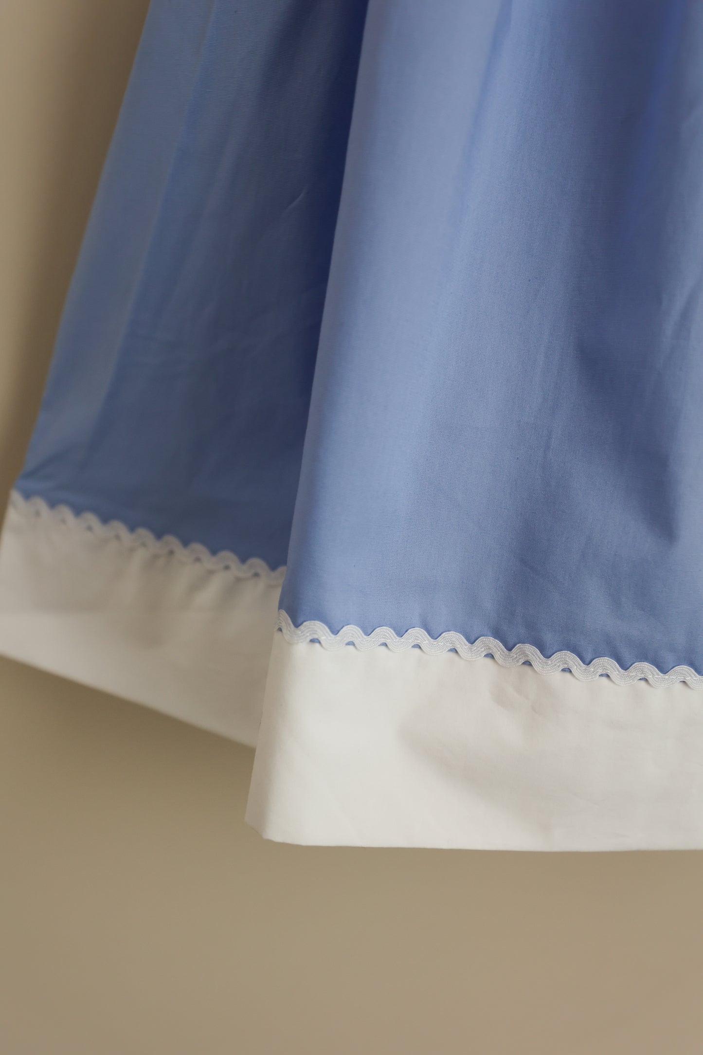 Precious Periwinkle Cross Smocked Dress