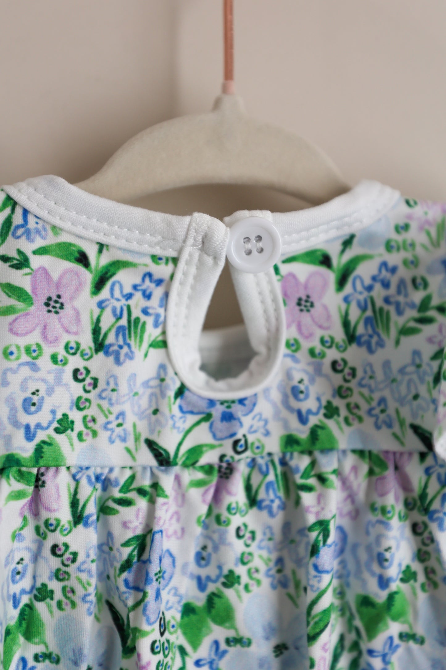 Simple Days Floral Collared Bubble