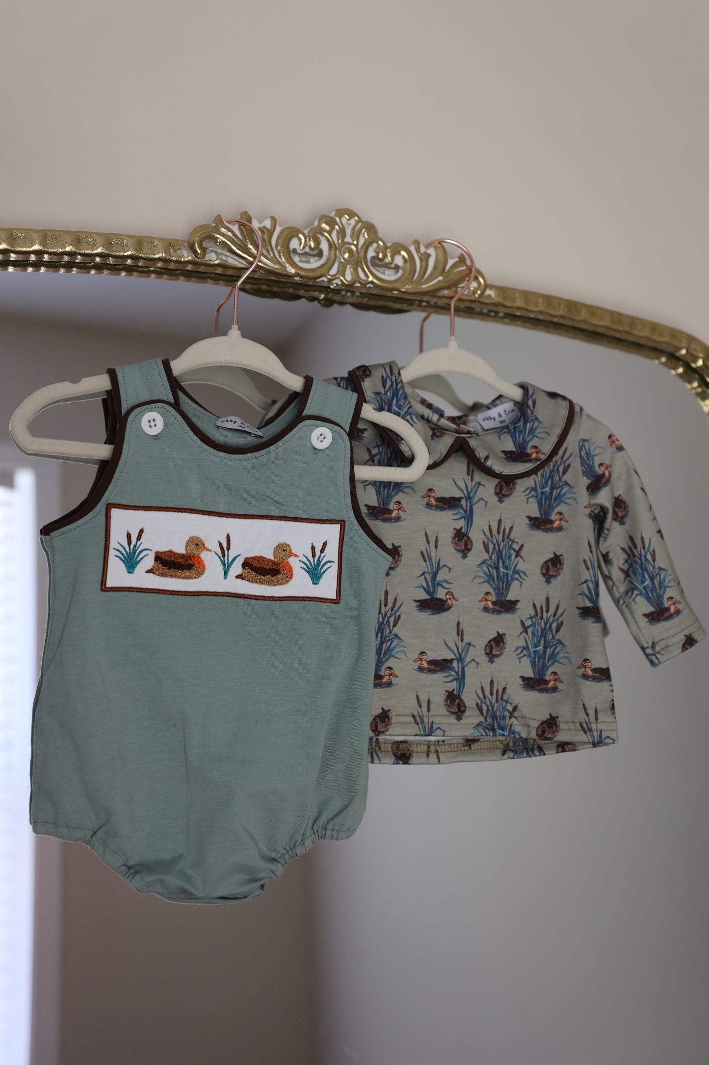 Duck Season French Knot Boy Bubble