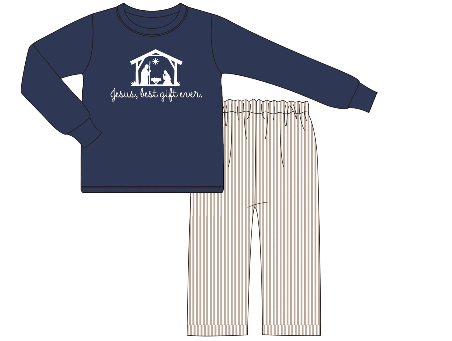 Jesus, Best Gift Ever Boy’s Pant Set PREORDER ETA NOVEMBER