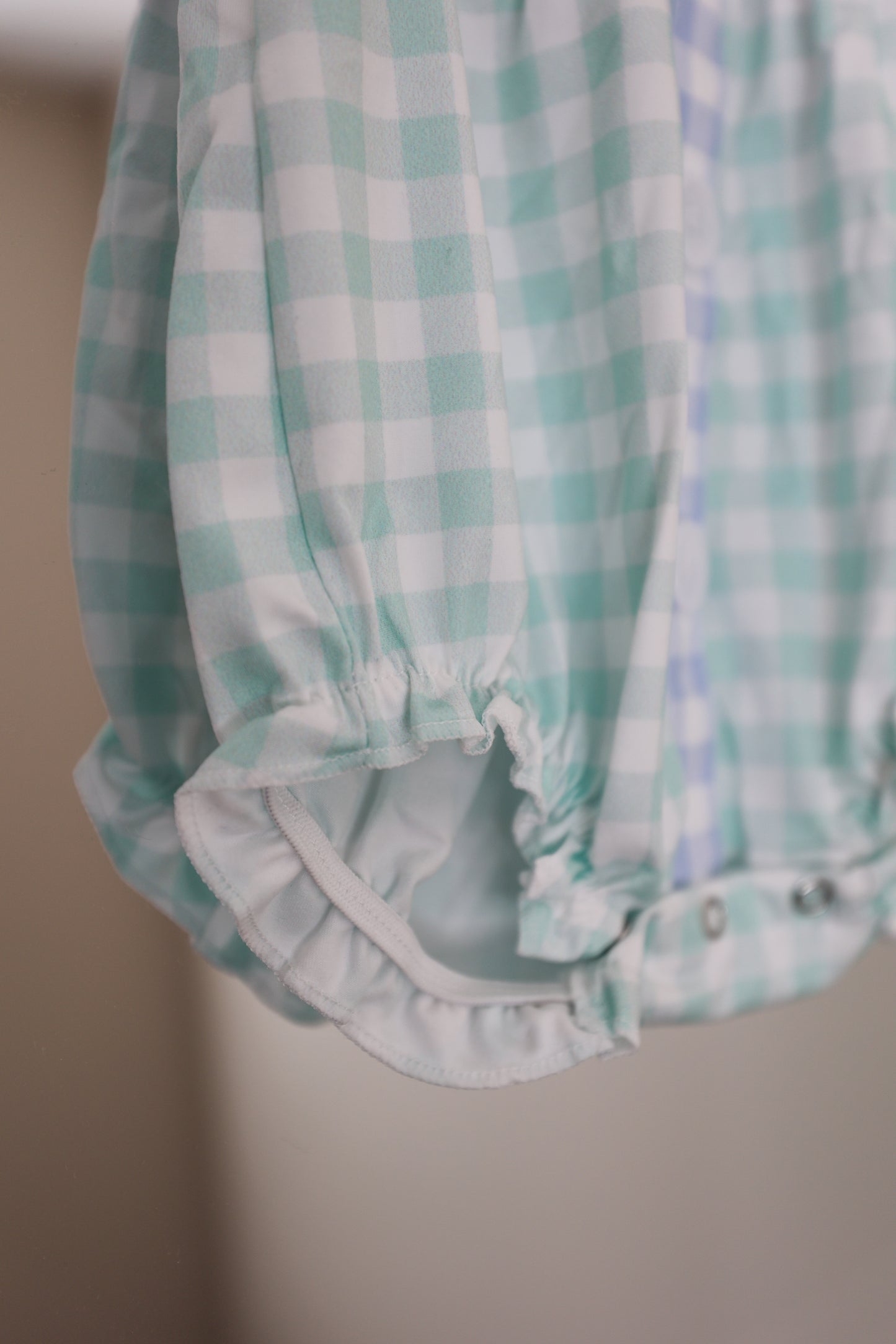 Trendy Color Block Baby Girl Bubble