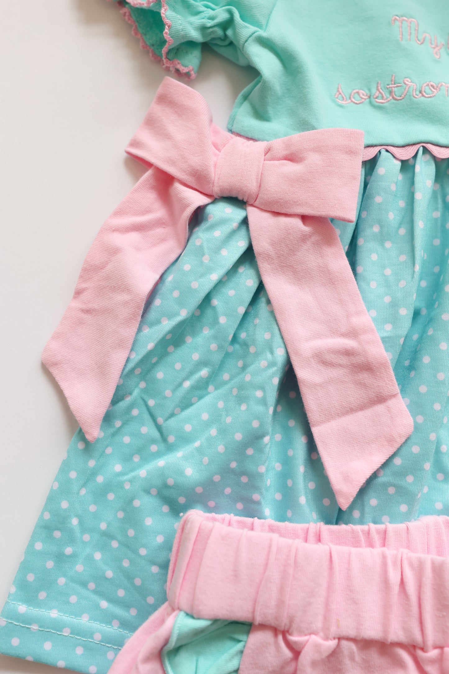 My God Is So Big Girl’s Shorts Set READY TO SHIP
