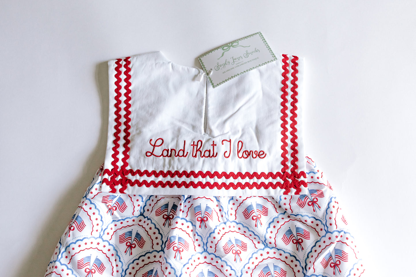 God Bless America Bloomer Set READY TO SHIP