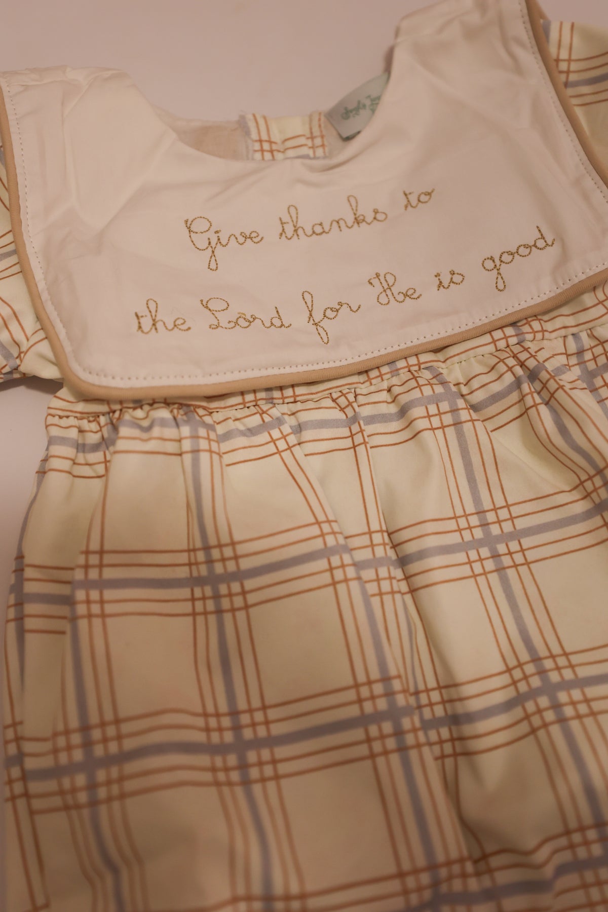 Give Thanks To The Lord Boy’s Jumpsuit READY TO SHIP