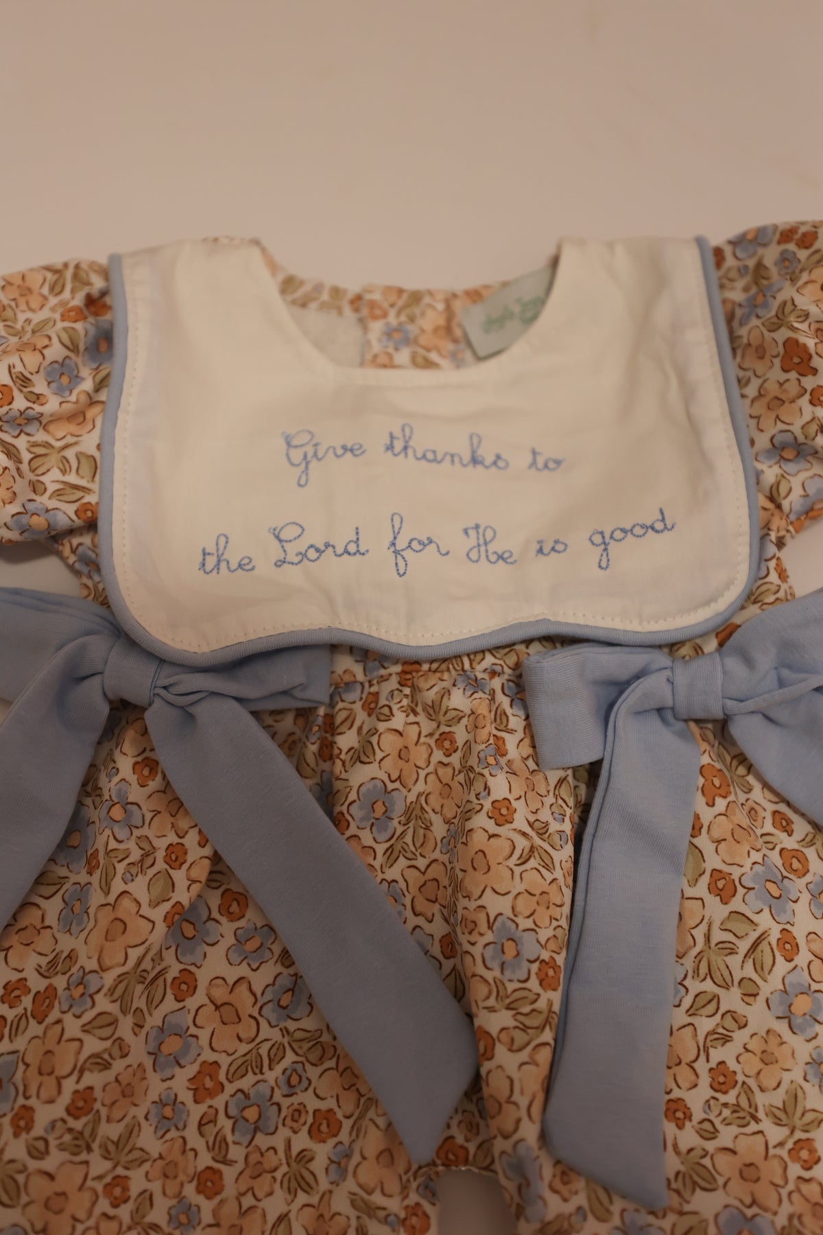 Give Thanks To The Lord Girl’s Jumpsuit READY TO SHIP