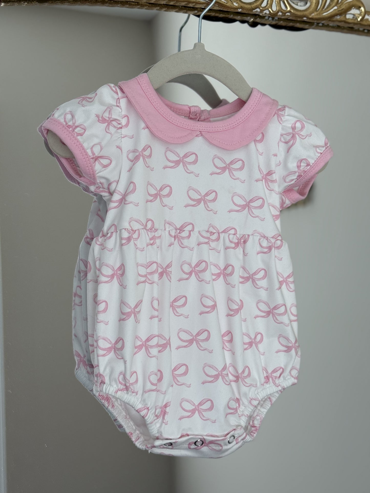 Macy Pink Bow Bubble