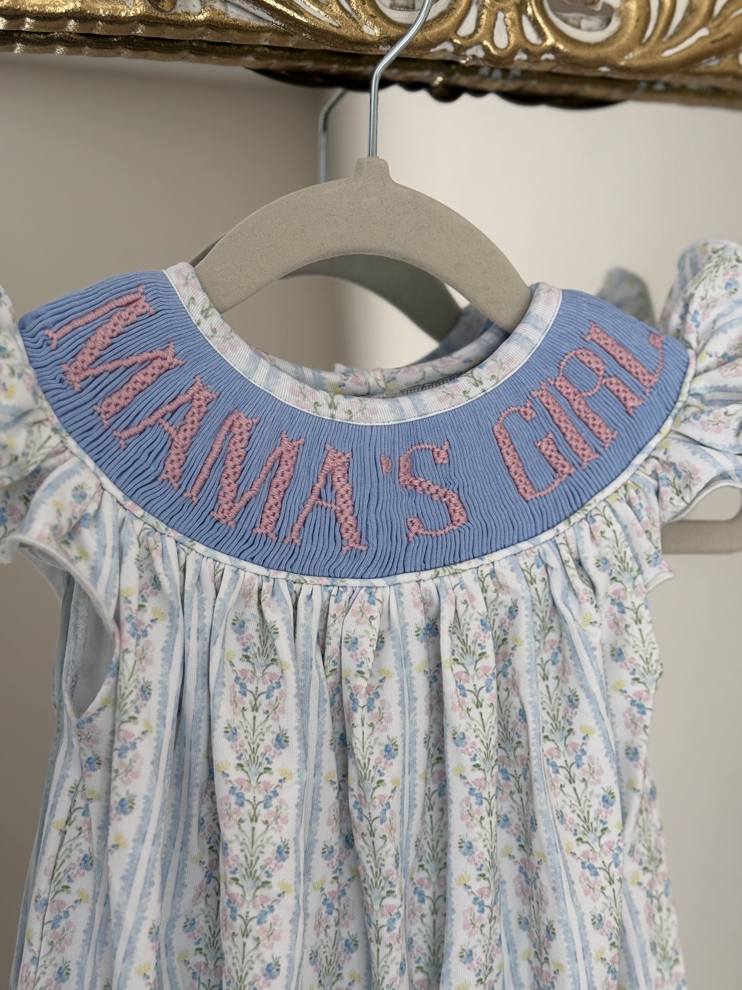 Mama’s Girl Trending Smocked Bubble