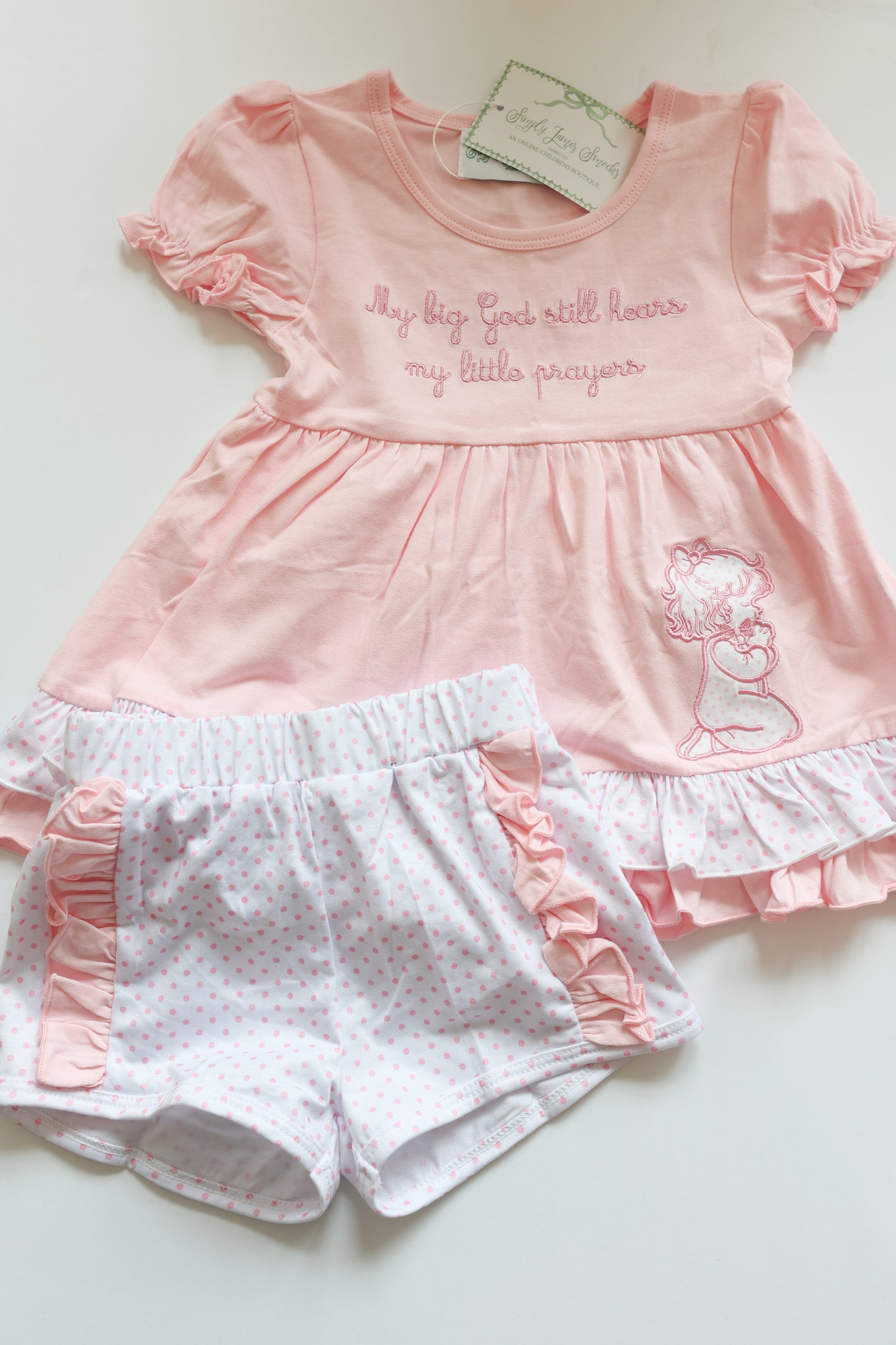 My Big God Girl’s Shorts Set READY TO SHIP
