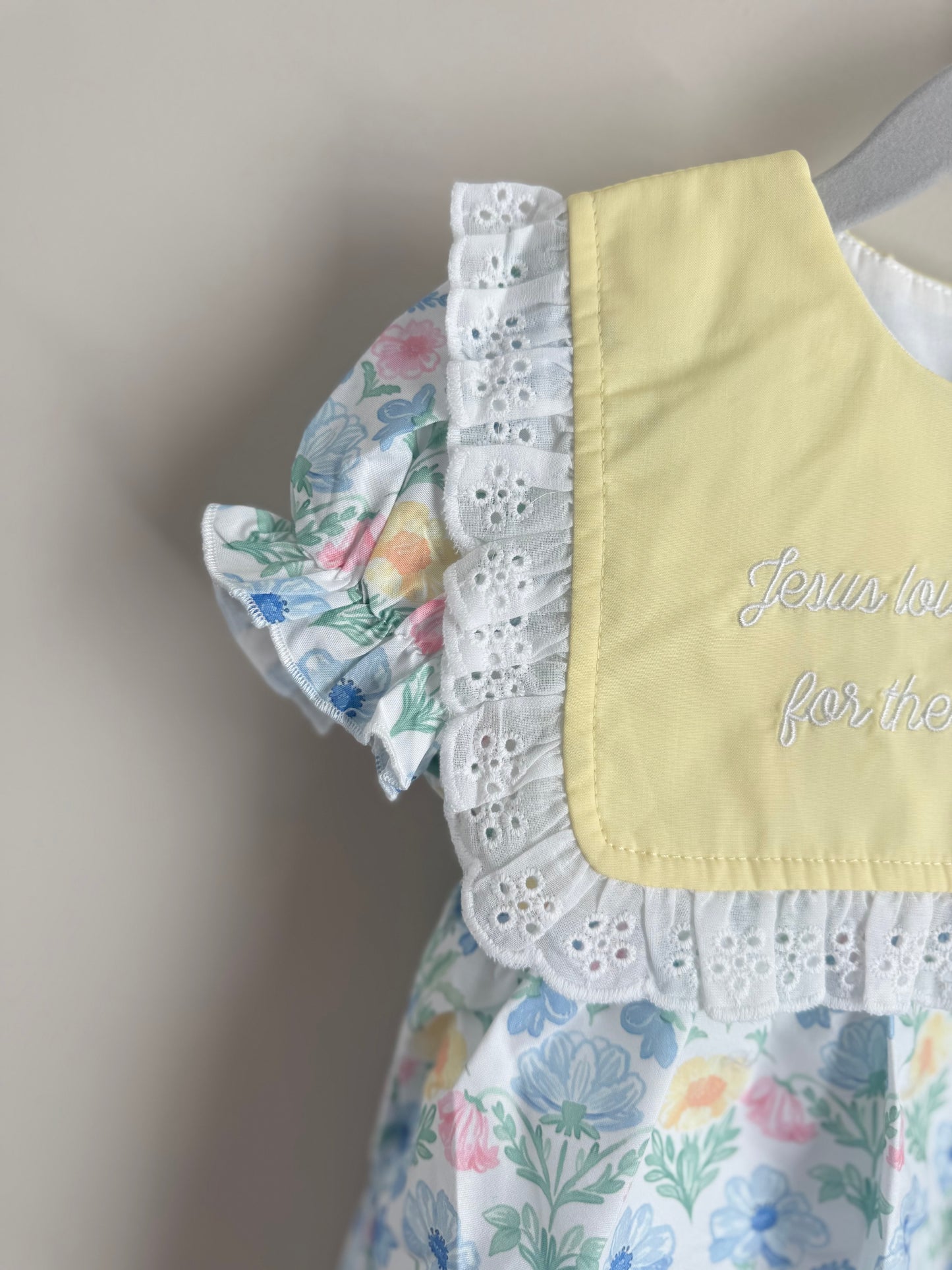 Jesus Loves Me spring dress READY TO SHIP