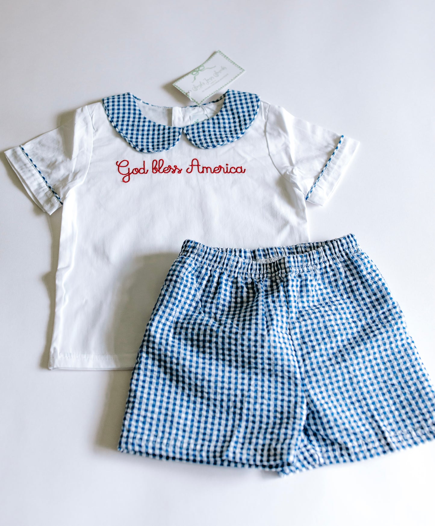 God bless America Boy’s Set READY TO SHIP