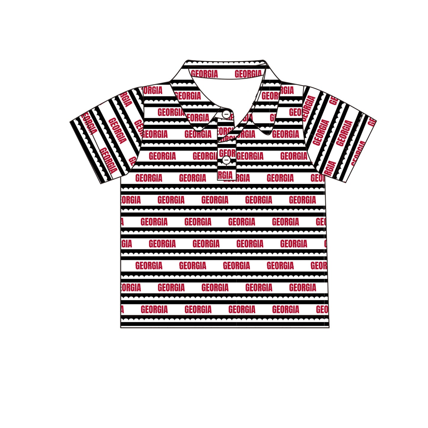 $18 PO DEAL Fancy Georgia Boys Polo PREORDER ETA JULY