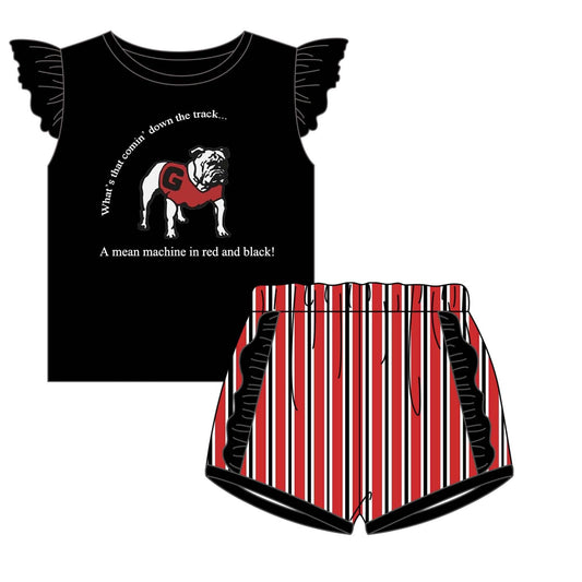 Mean Machine Girl Shorts Set PREORDER ETA JULY