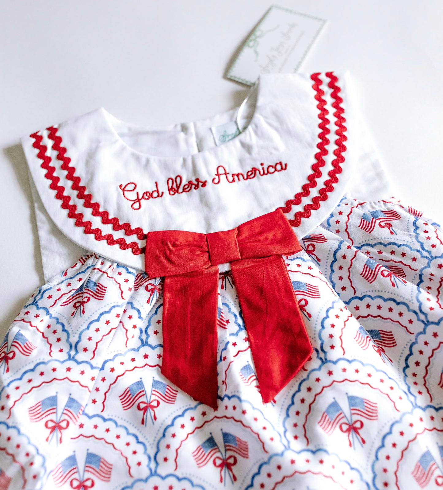 God Bless America Bloomer Set READY TO SHIP