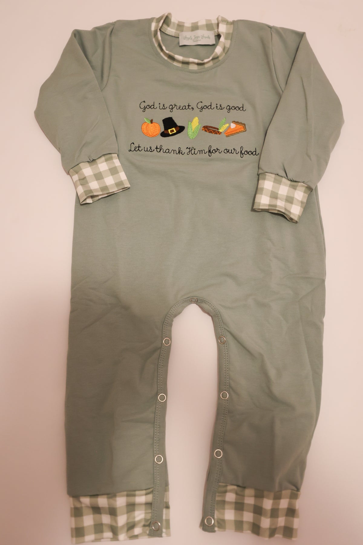 Let Us Thank Him Boy’s Jumpsuit READY TO SHIP