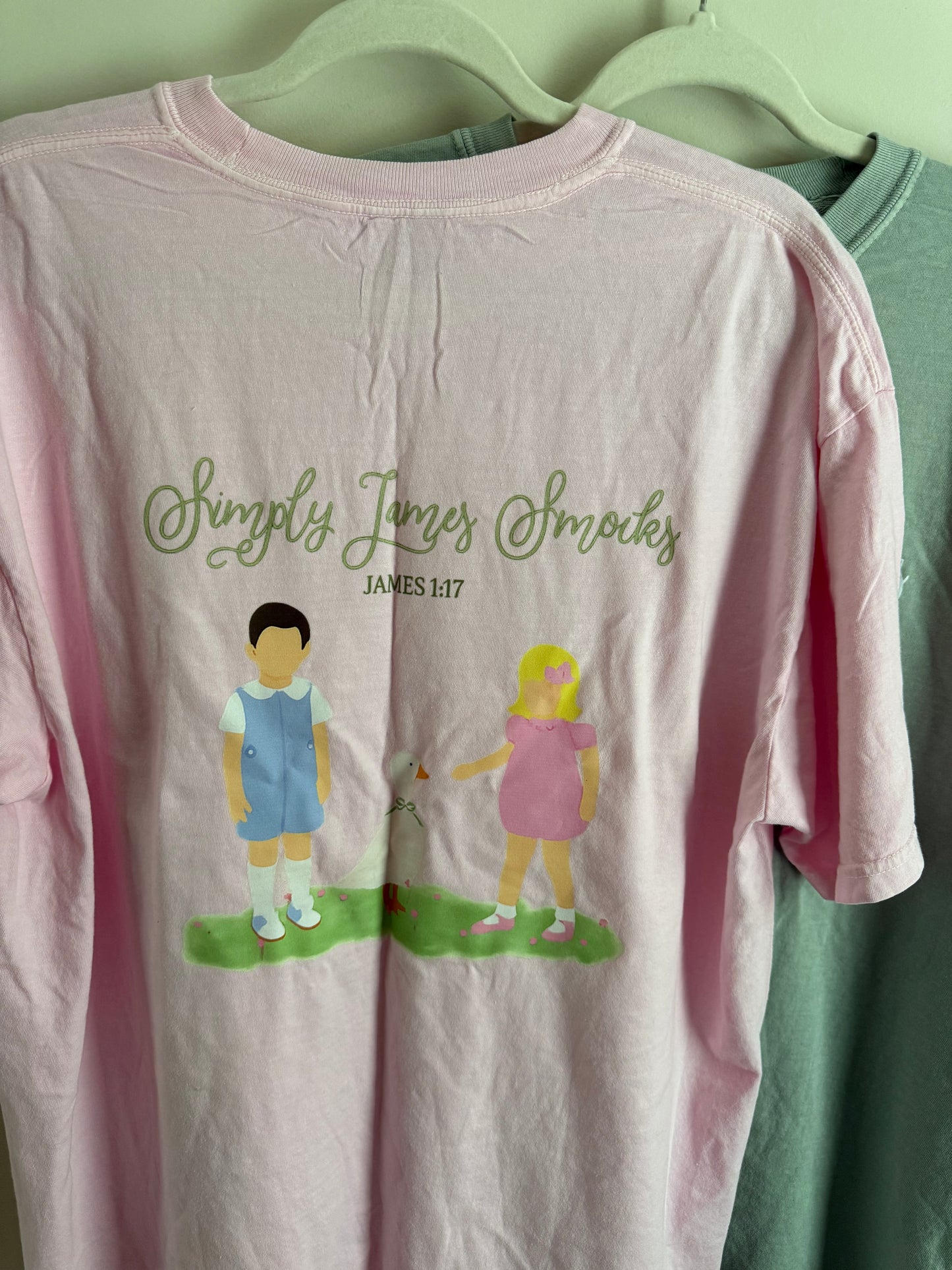 Simply James Smocks Logo Adult Tee PREORDER 2-3 WEEKS