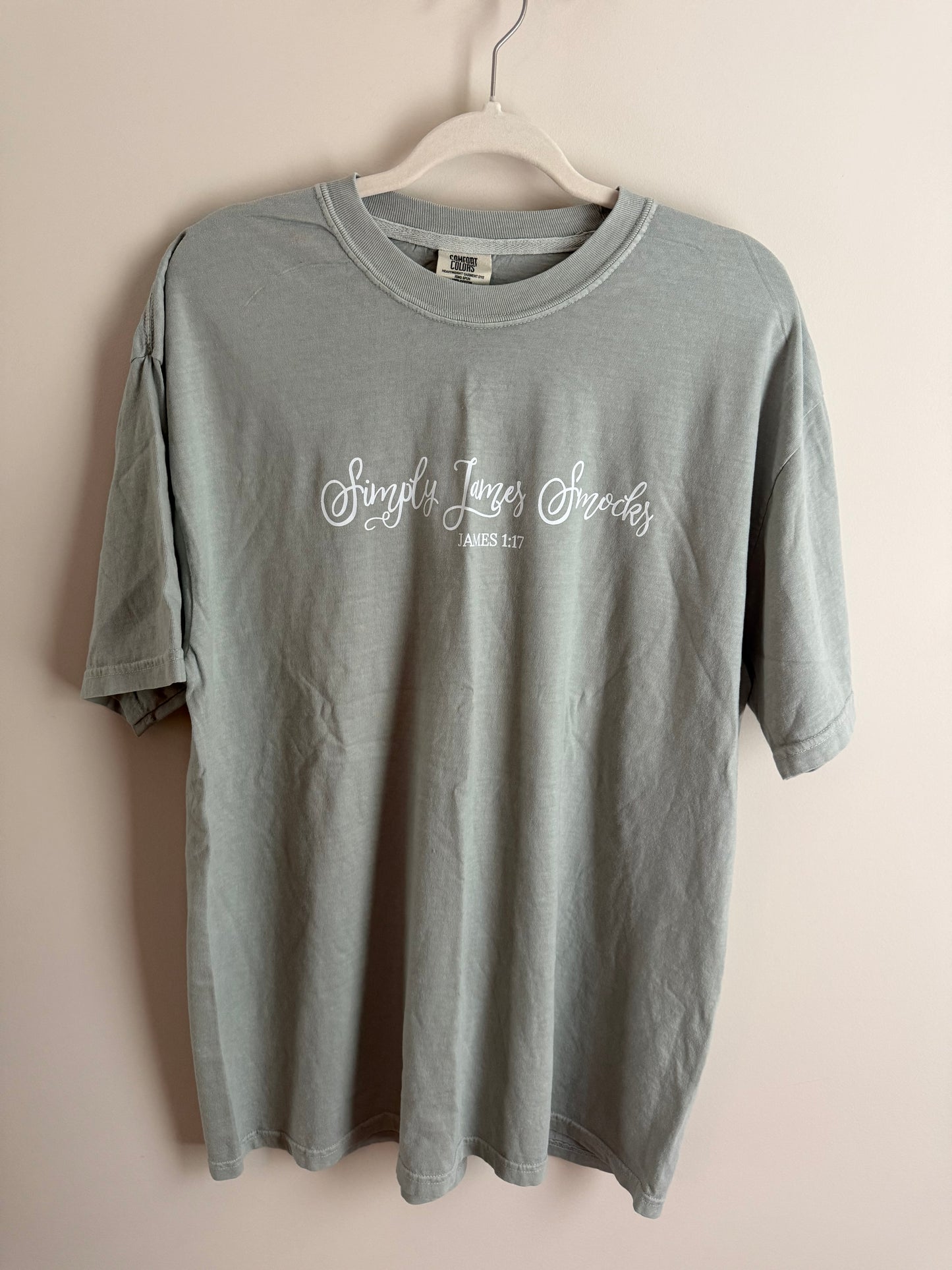 Simply James Smocks Logo Adult Tee PREORDER 2-3 WEEKS