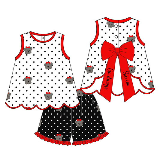 Dots For Dawgs Shorts Set PREORDER ETA JULY