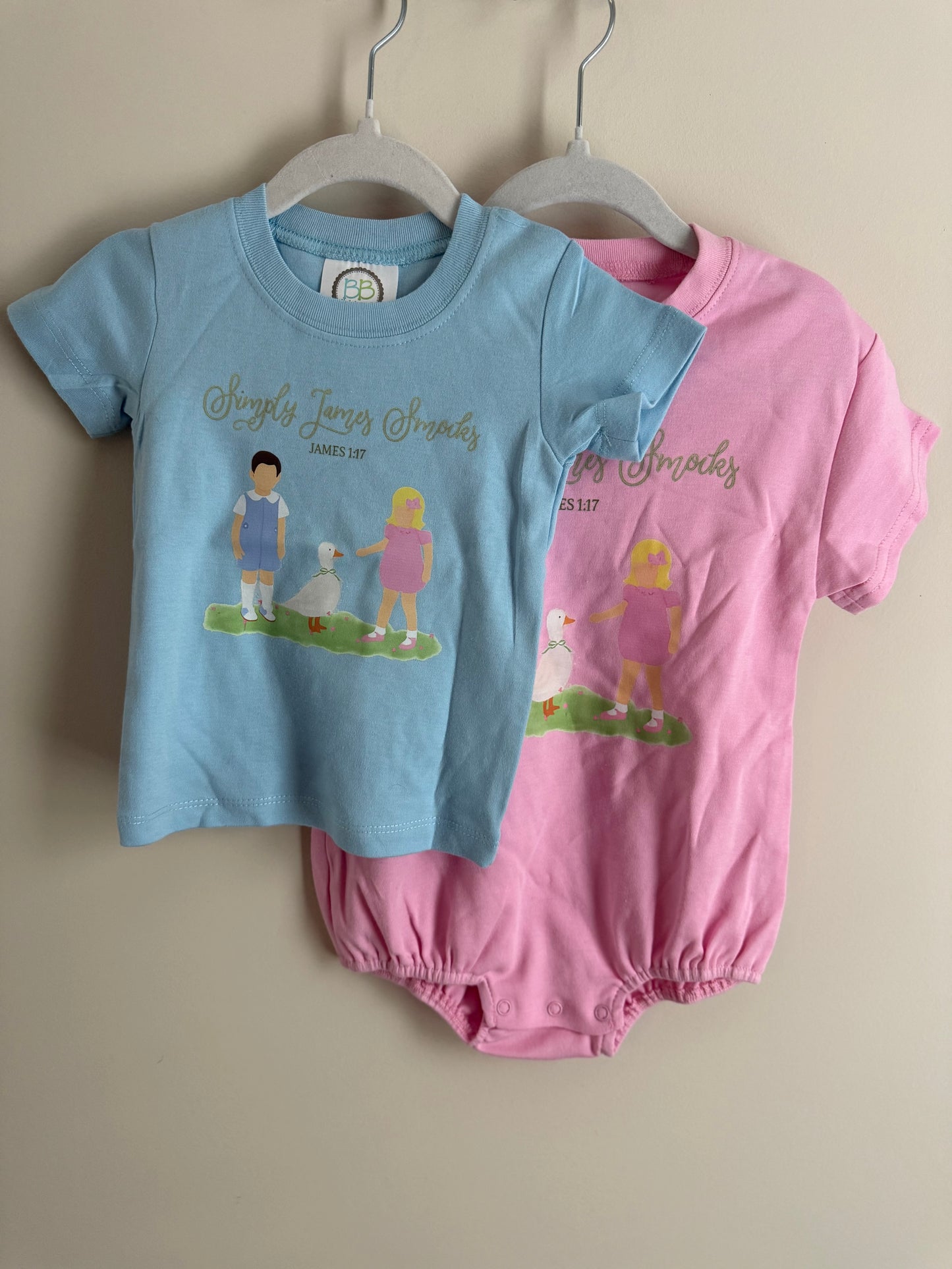 Simply James Smocks Logo Bubble PREORDER TAT 2-3 WEEKS
