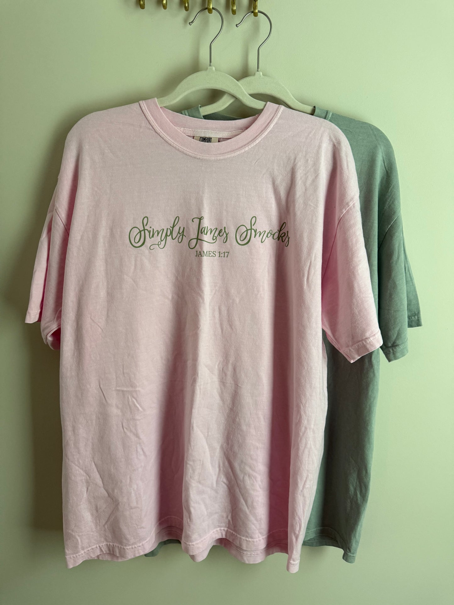 Simply James Smocks Logo Adult Tee PREORDER 2-3 WEEKS