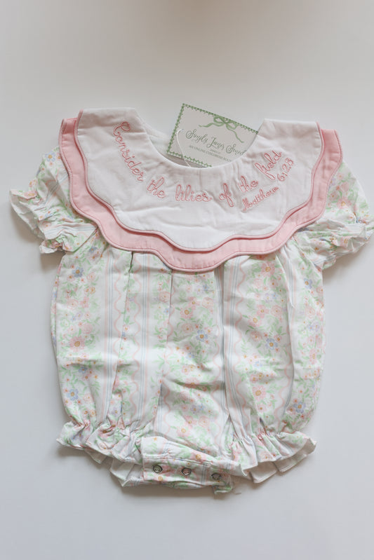 Consider The Lilies Bubble READY TO SHIP