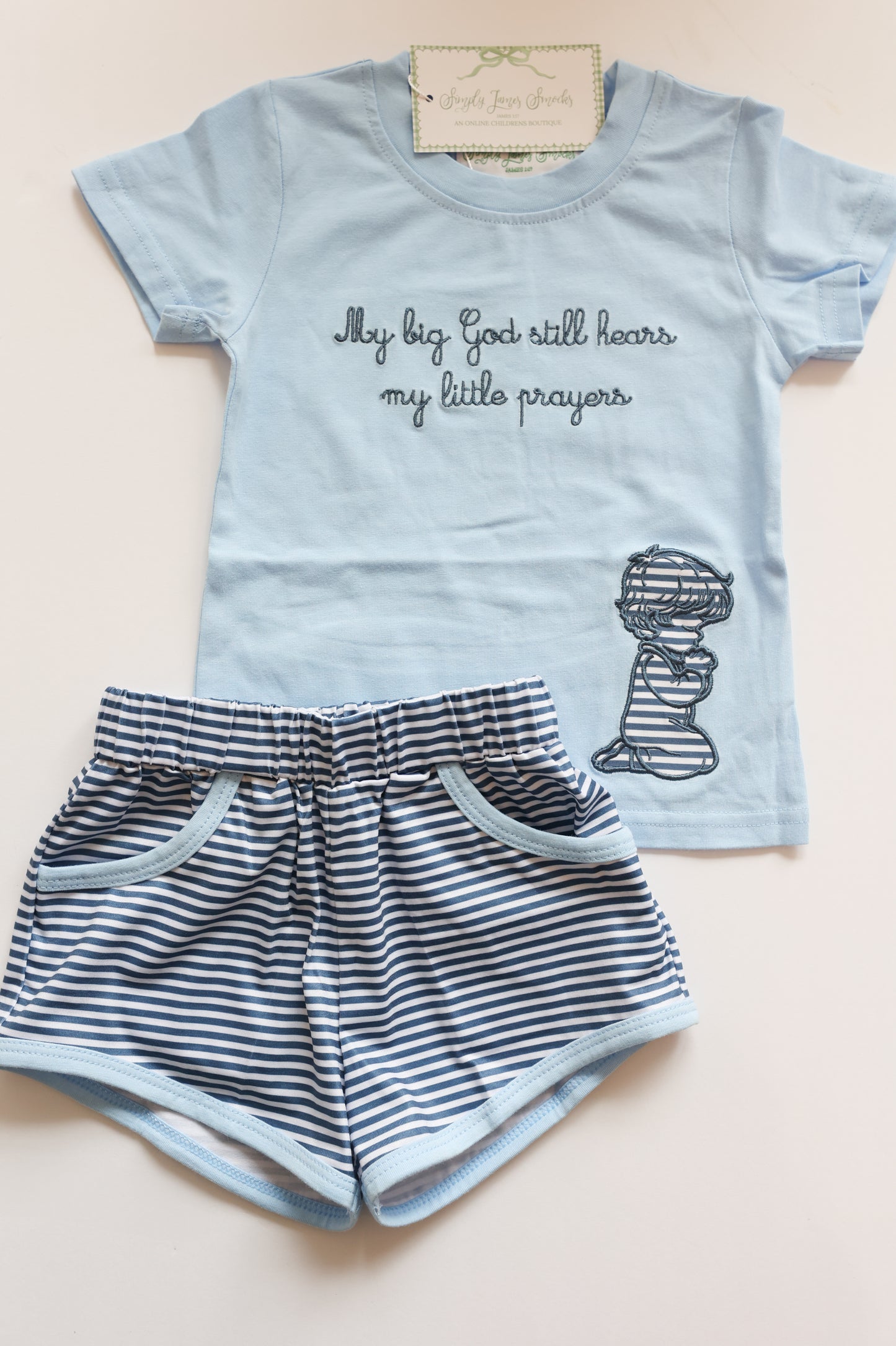My Big God Boy’s Shorts Set READY TO SHIP