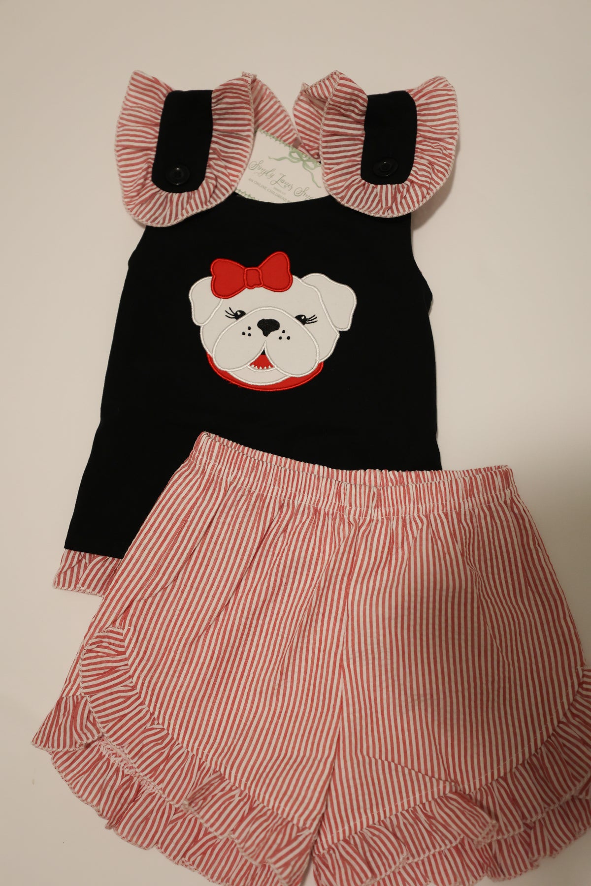 Saturday Traditions Girl Shorts Set READY TO SHIP