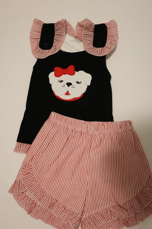 Saturday Traditions Girl Shorts Set READY TO SHIP