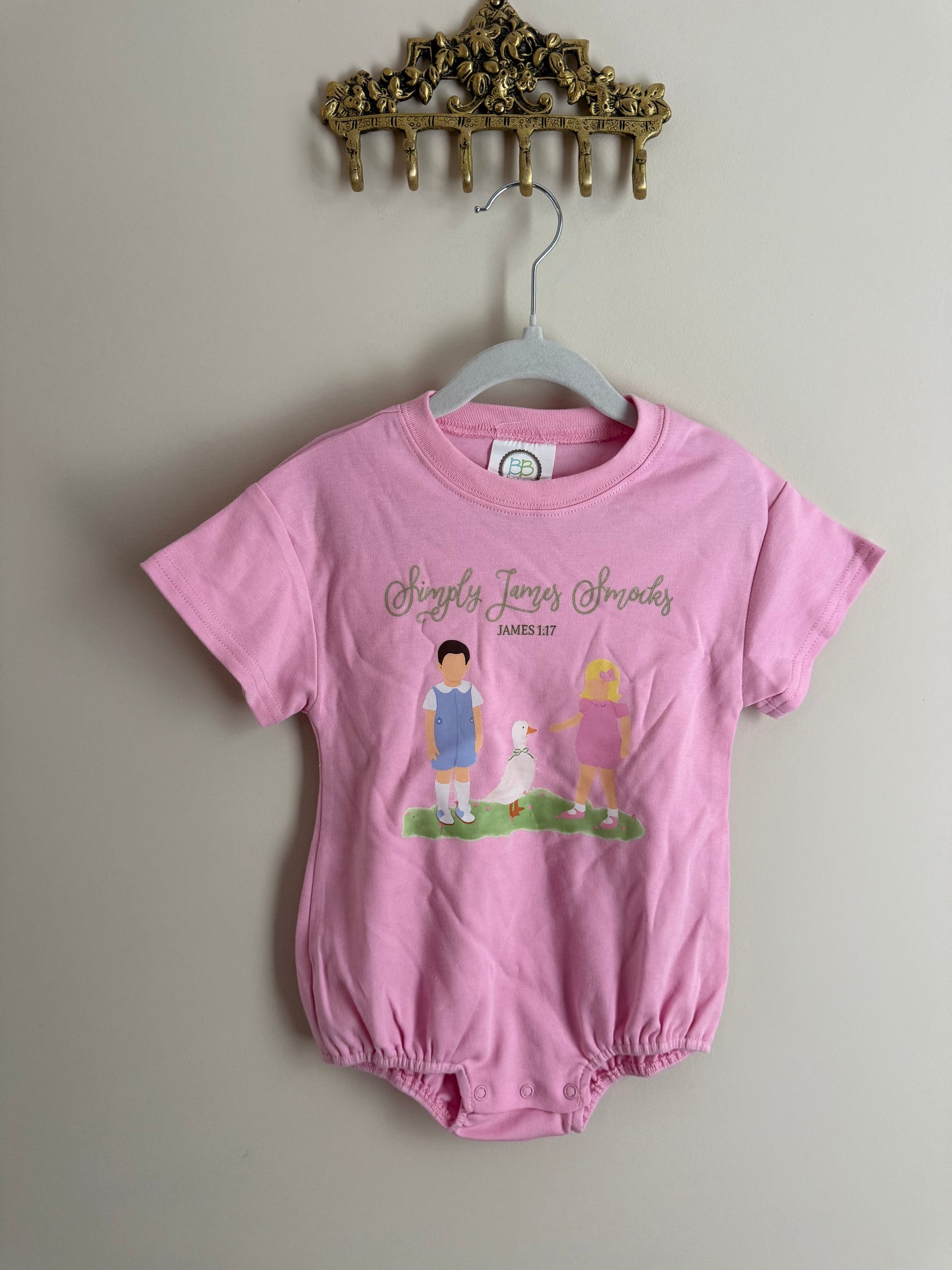 Simply James Smocks Logo Bubble PREORDER TAT 2-3 WEEKS