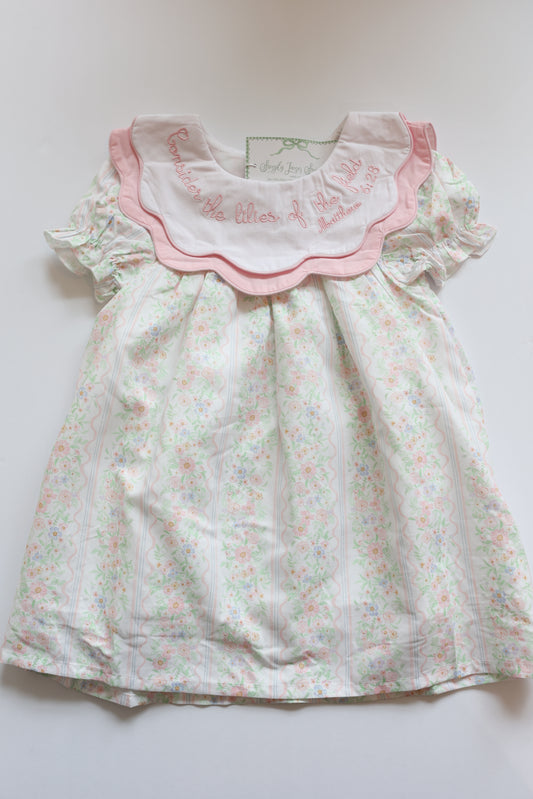 Consider The Lilies Dress READY TO SHIP