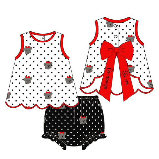 Dots For Dawgs Bloomer Set PREORDER ETA JULY