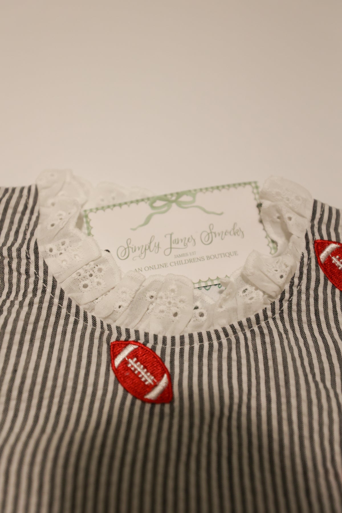 Run The Ball Girl Diaper Set READY TO SHIP