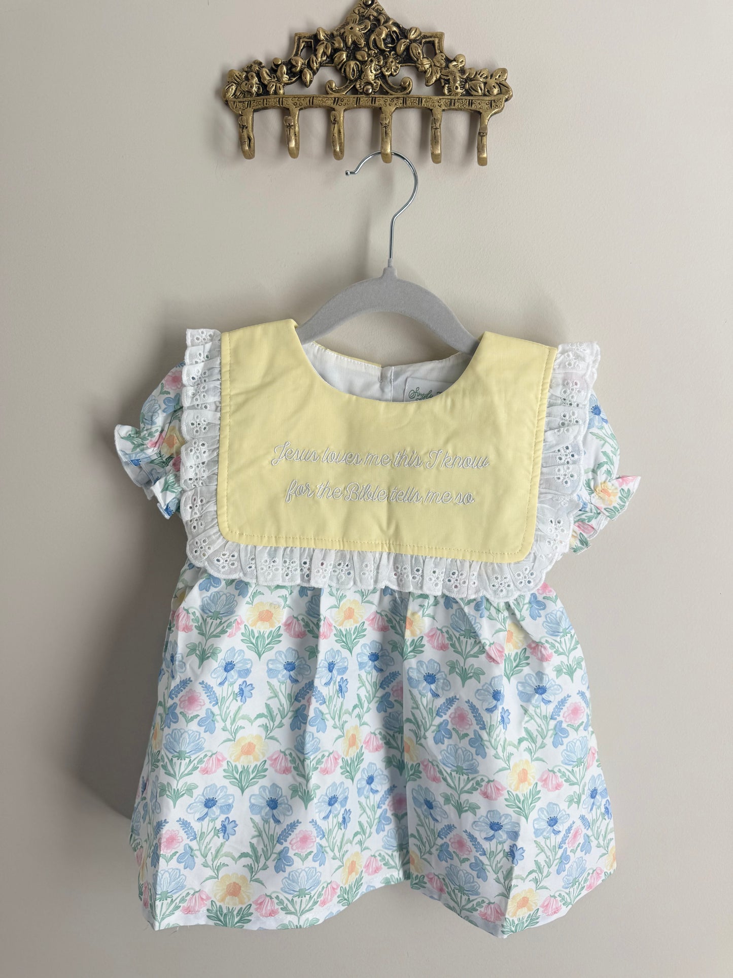 Jesus Loves Me spring dress READY TO SHIP