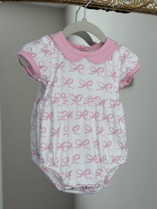 Macy Pink Bow Bubble