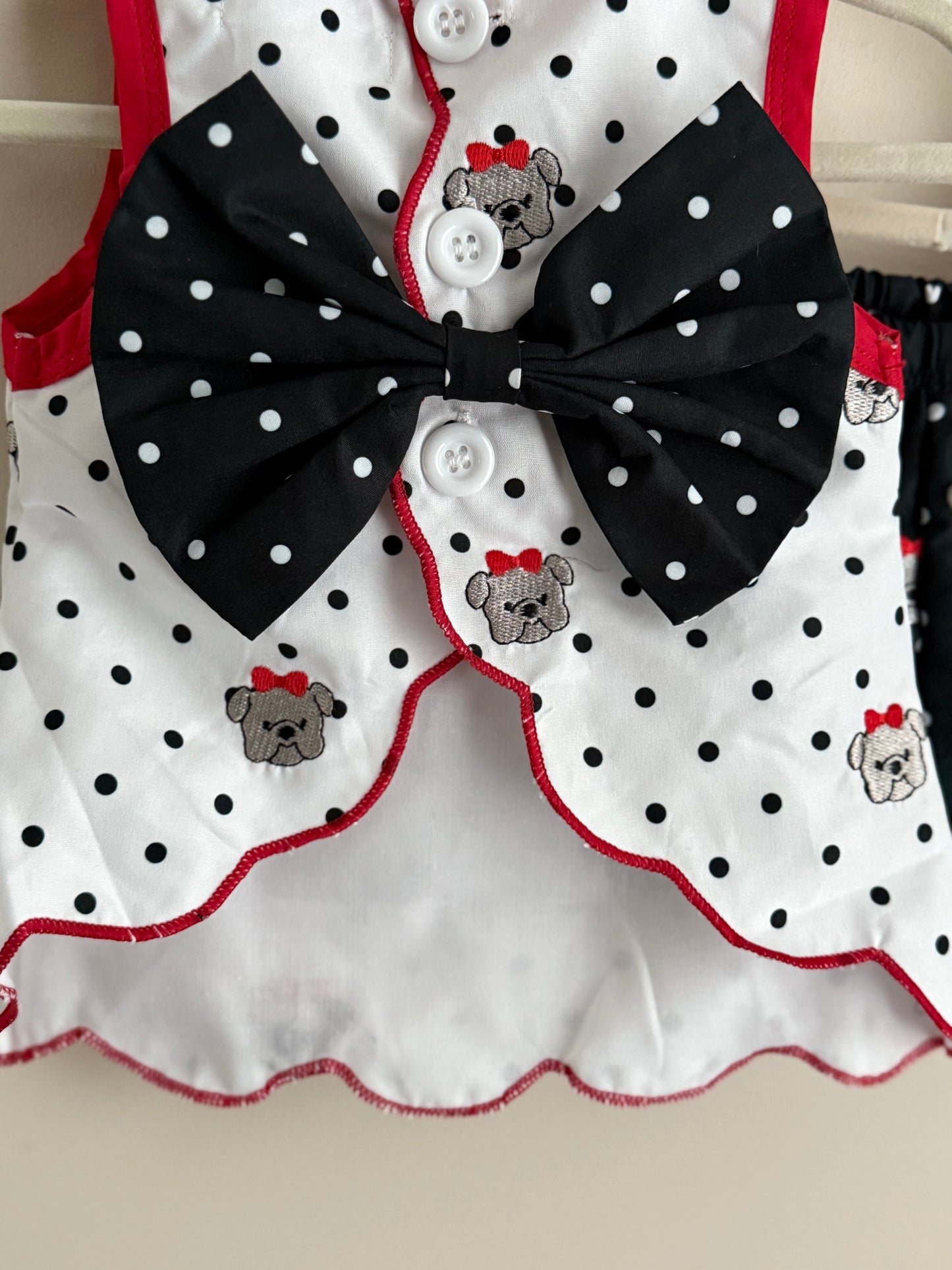 Dots for dawgs bow set