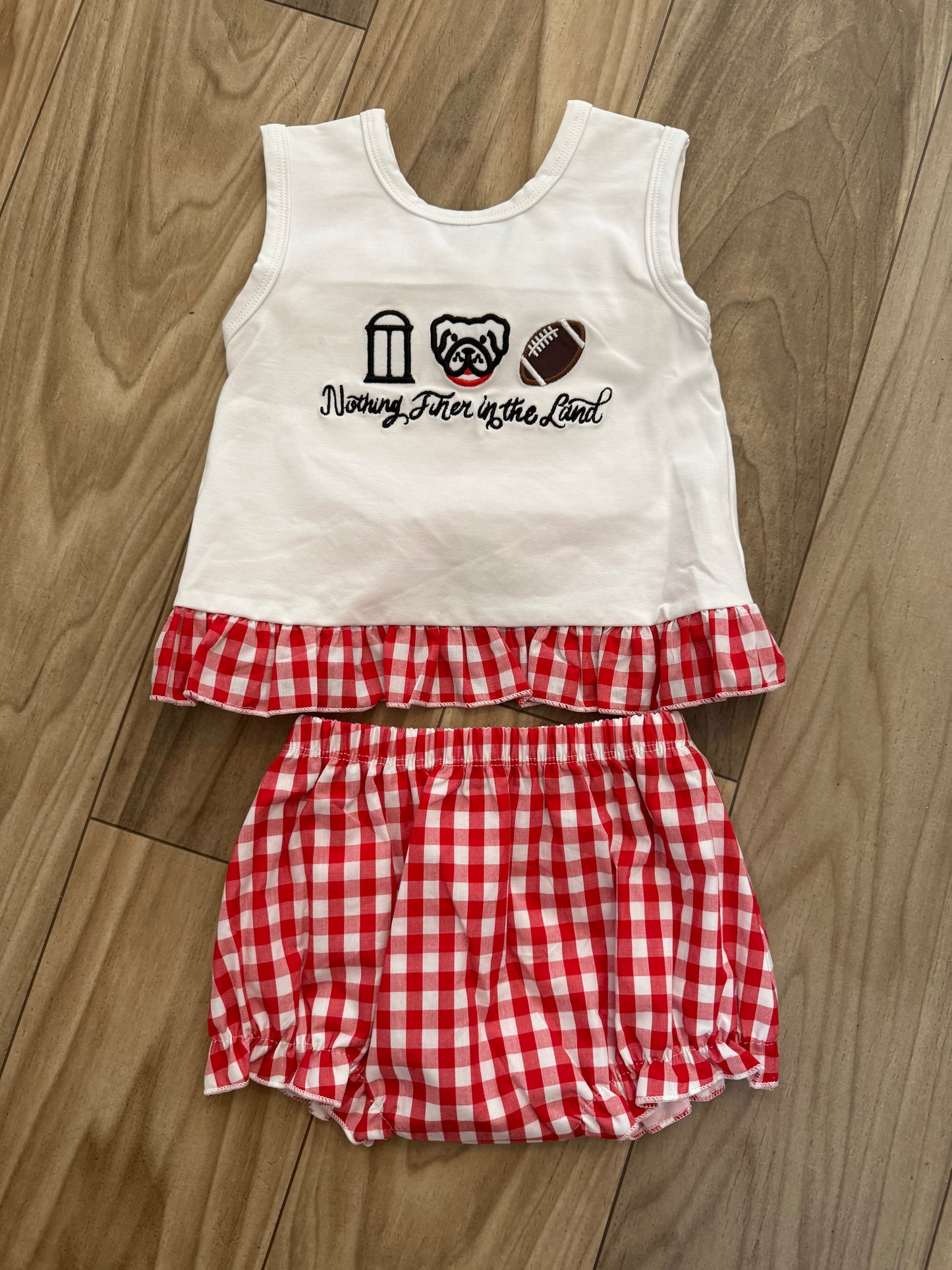 Nothing Finer in the Land girl bloomer set